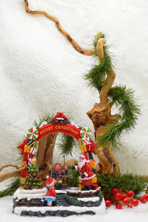 Luxury Dekoratif Salıncaklı Yılbaşı Süsü