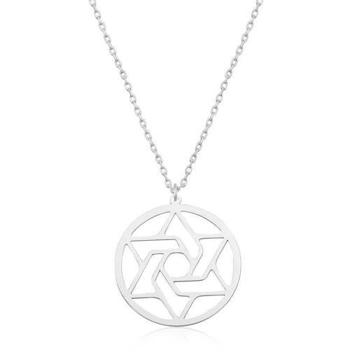 Gümüş Çember Bayan Kolye