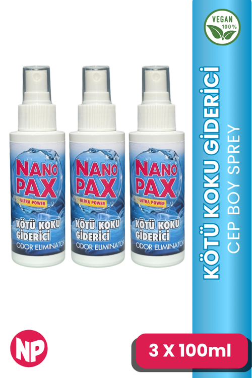 KÖTÜ KOKU GİDERİCİ SIVI SPREY 3 X 100 ML