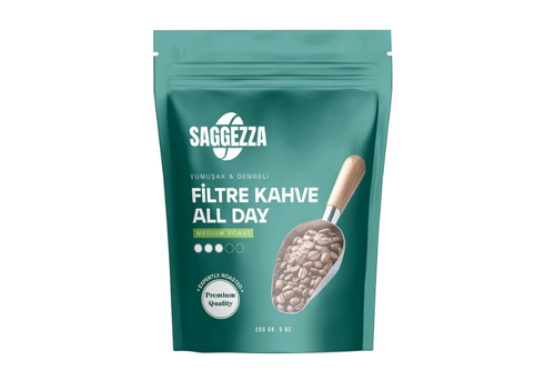 Allday Çekirdek Filtre Kahve 250 Gr