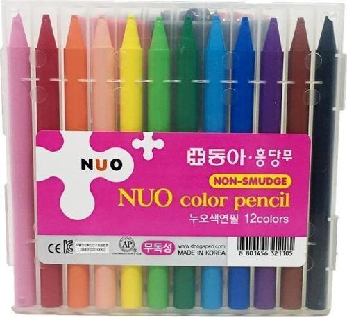 Nuo 12 Renk Mum Boya Kalemi