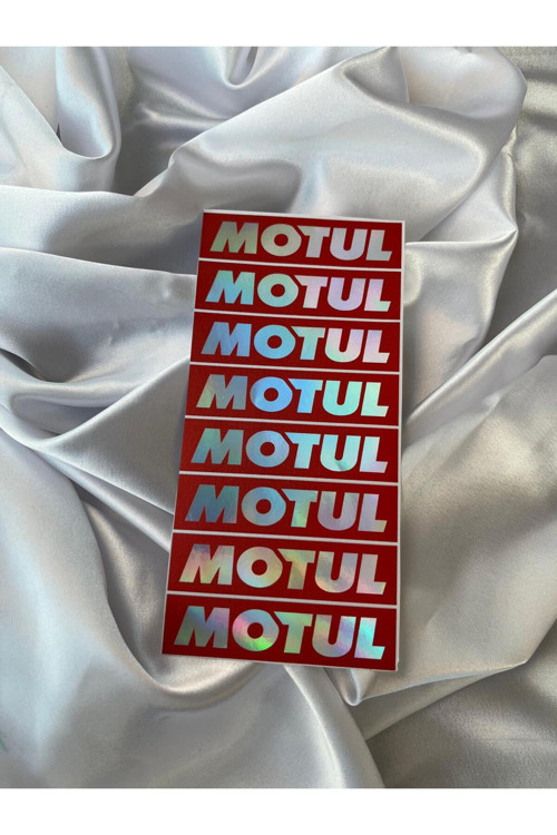 Motul 8 Adet Hologram Sticker