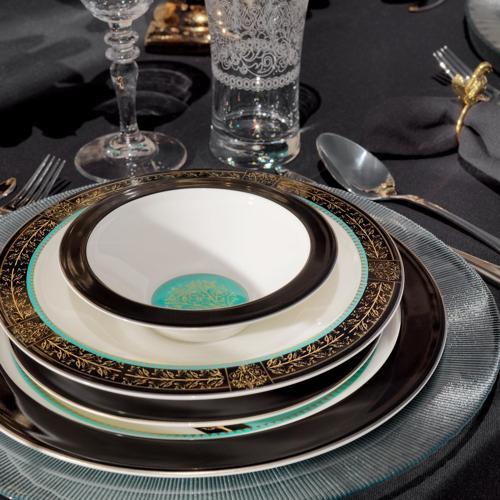 Tılsım Dreamy Yemek Takımı 60 Parça-Siyah