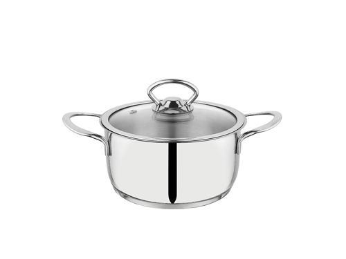 Micro Mini Derin Çelik Tencere 12 Cm 2 Parça