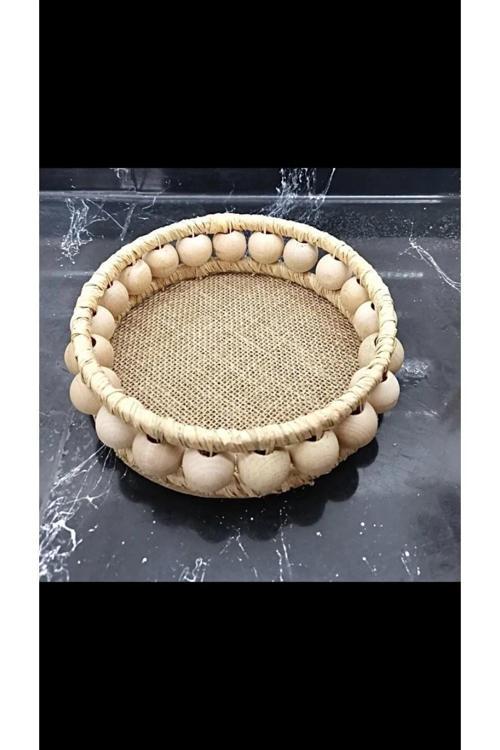 Hasır El Yapımı Tepsi