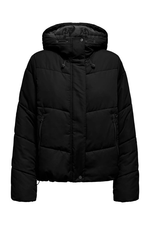Kadın Onlmaggı Kapüşonlu Şişme Mont 15349123 Siyah