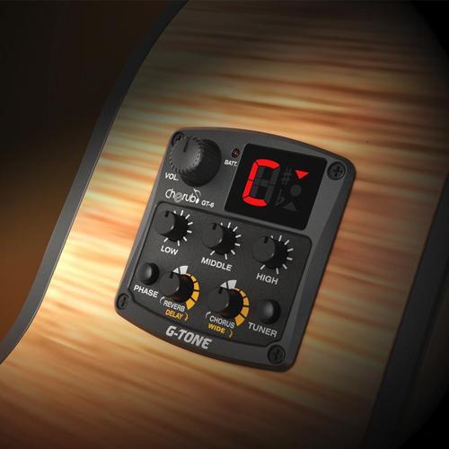 GT-6 Akustik Gitar Preamfi ve Tuner