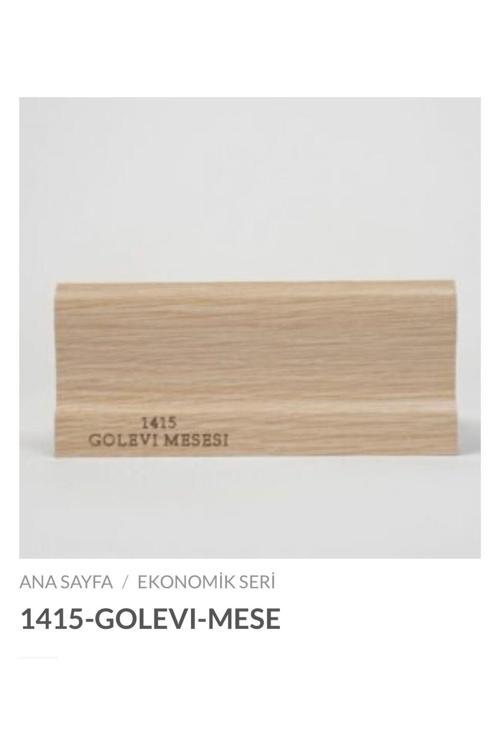 6Cm Laminat Parke Süpürgelik 12.5 Mt Gölevi Meşe Finiş Folyo Kaplama