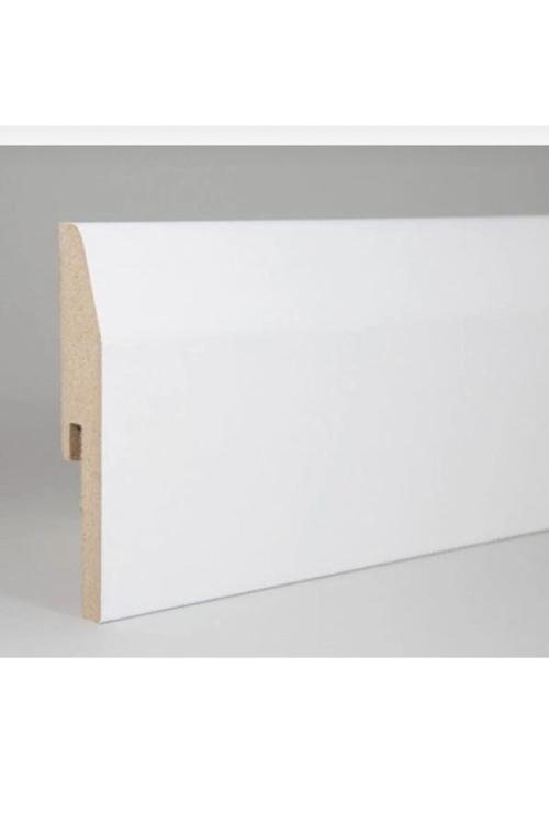 Yalı Serisi Lake Saten Beyaz Pvc Süpürgelik 10Cm Bergama Serisi Pvc