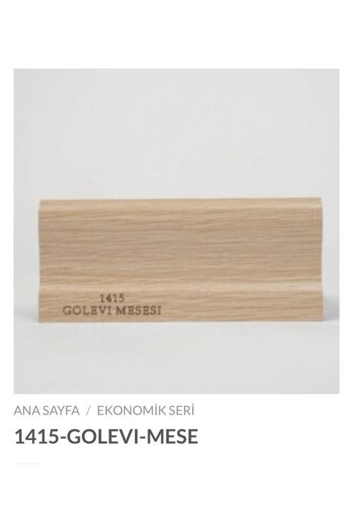 6 Cm Laminat Süpürgelik Modeli 1415 Gölevi Meşe Finiş Folyo Kaplama