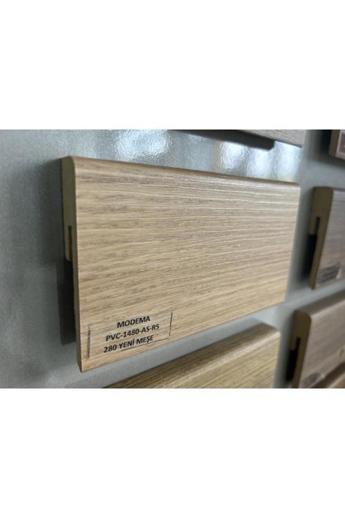 8Cm Renkli Pvc Kaplma Parke Süpürgelik 280 Yeni Meşe