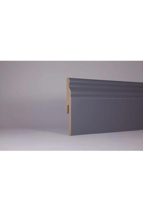 Yalı Serisi Antrasit 10Cm Galata Model Süpürgelik Pvc