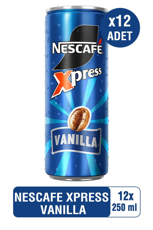 NESCAFÉ XPRESS Vanilla Soğuk Kahve 250ml x12