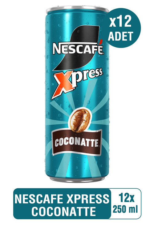 NESCAFÉ Xpress Coconatte Soğuk Kahve 250 Ml x12
