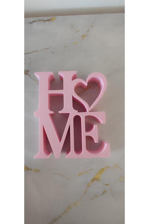 Home Yazılı Dekoratif Biblo Masaüstü Dekor Plastik 22X6Cm