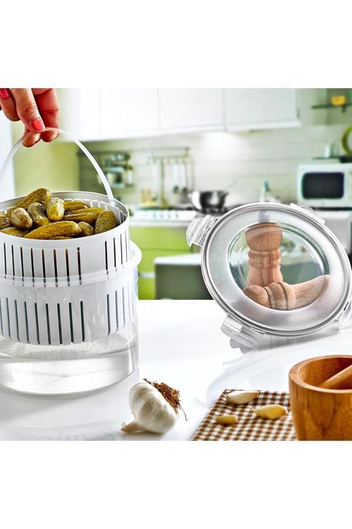 Fresh Box Süzgeçli Saklama Kabı -2500 Ml