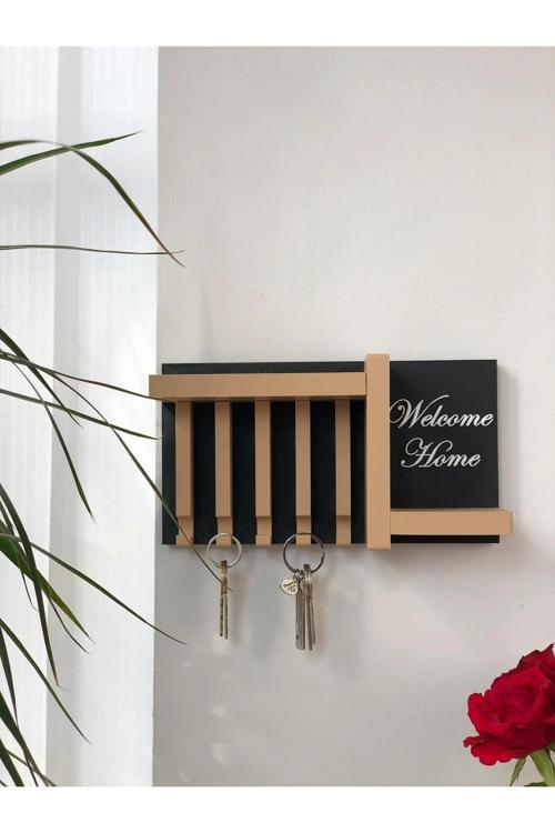 Anahtarlık Askısı 13 X 24 Cm Duvar Süsü Plastik