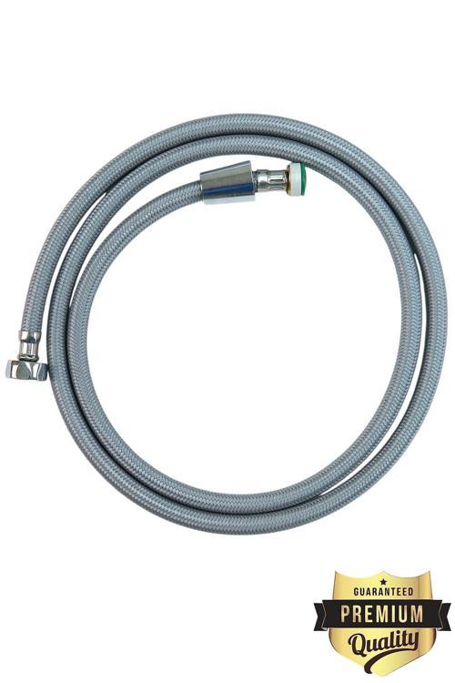 Banyo Duş Hortumu 150 Cm Çelik Spiral Süper Dayanıklı Yerli Üretim Duş Spirali Misina Patlamaz