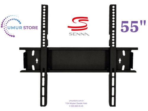 Senna 55sn9000u Ultra Hd 55" 140 Ekran Uyumlu Lcd Led TV Sabit Duvar Askı Aparatı