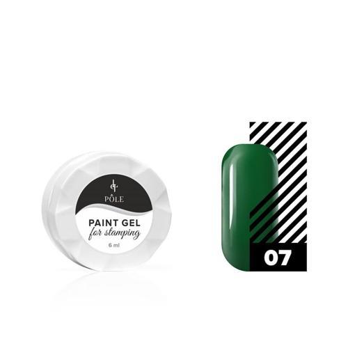Stamping boya 6ml Paint Gel 07 Yeşil