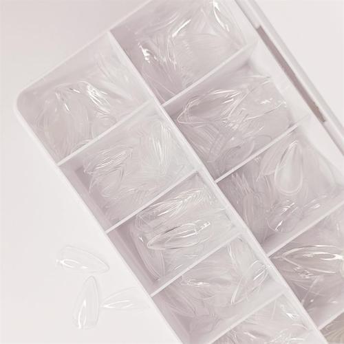 GEL Tips, Şeffaf (Badem), kutuda 550 adet