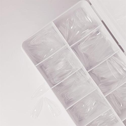 GEL Tips, Şeffaf (Stiletto), kutuda 550 adet
