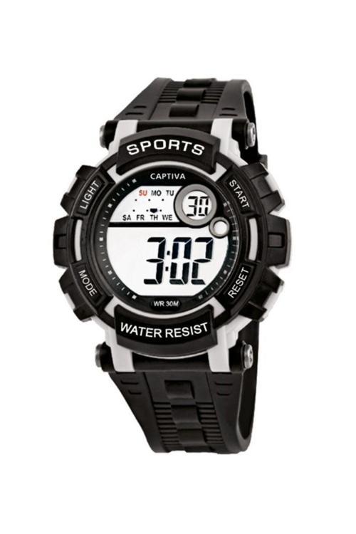 Taraftar Çocuk/Genç Kol Saati 30 Metre Su Geçirmez Alarmlı Kronometreli Dijital Kol Saati 8102L-Bjk