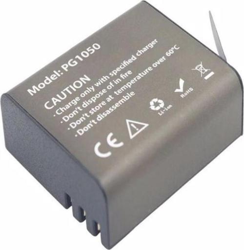 Eken H9r H9 W9 Yedek Batarya Pg1050 1050 Mah 3.885wh Pil