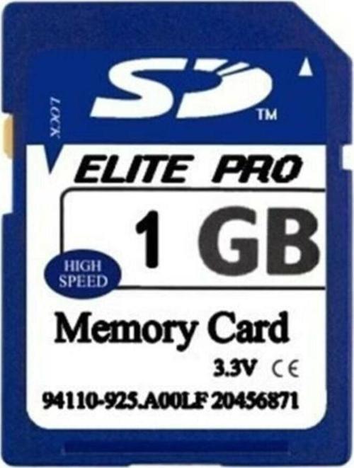 Elite Pro 1gb Sd Hafıza Kartı Secure Digital Flash Memory