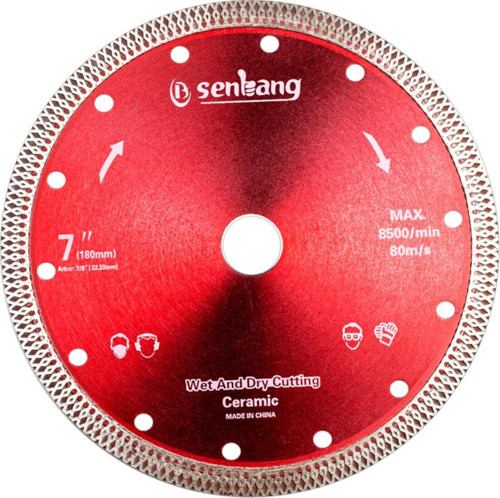 Seramik Mermer Granit Kesici Uç 180X2.5 Mm