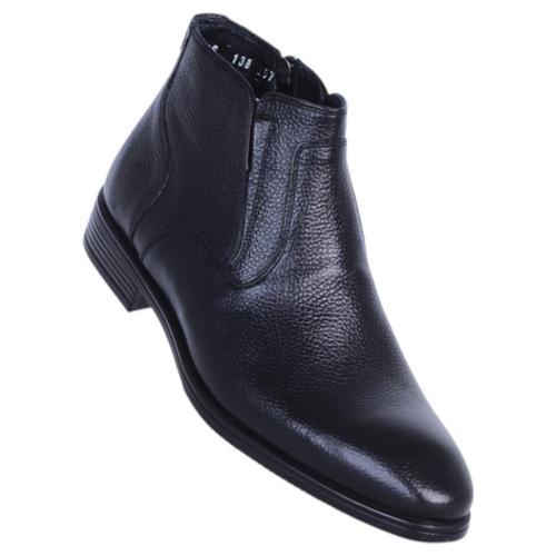 138 Siyah Zigana Erkek %100 Deri Kürklü Bot