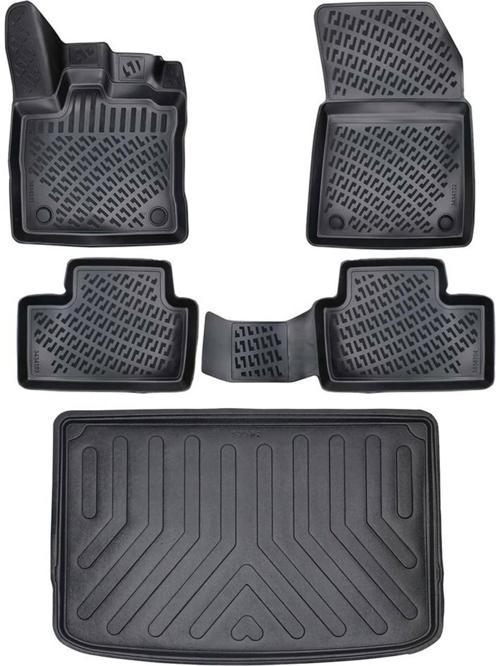 Renault Captur 2019 Sonrası 3D Paspas ve Üst Bagaj Havuzu Seti