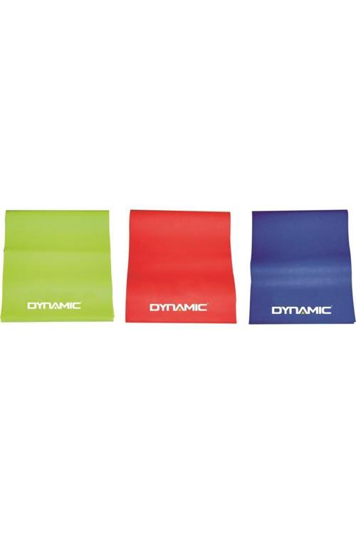 3’Lü Pilates Band Seti – 120X15Cm – 3 Ayrı Sertlikte