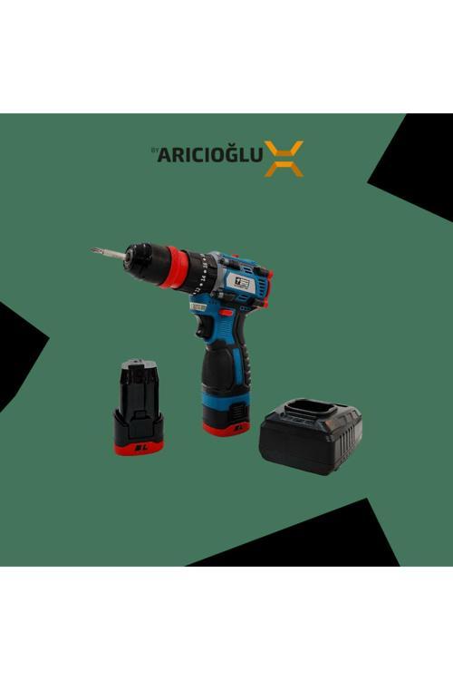 1360 Akülü Vidalama Kömürsüz Çıkartılabilir Mandren 10V 2.0Ah