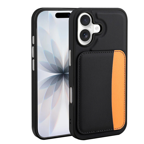 iPhone 17 Kılıf Kartlıklı X-Kart Silikon Kılıf