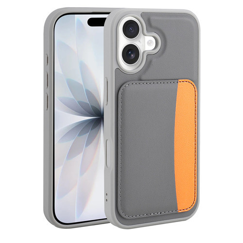 iPhone 17 Kılıf Kartlıklı X-Kart Silikon Kılıf