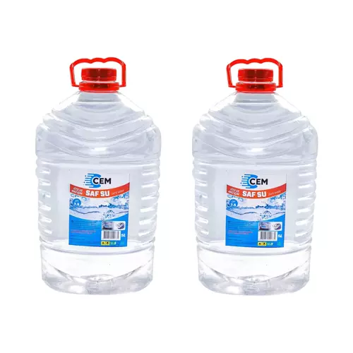 CAR CARE Saf Su Ütü ve Akü Suyu 5 LT 2'Li Avantaj Paket