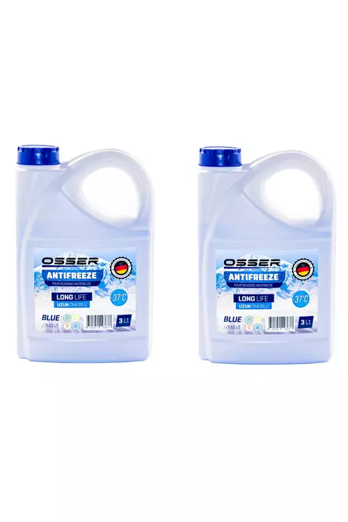 Antifriz 3 LT Mavi -37 Derece 2'Li Avantaj Paket (2024)