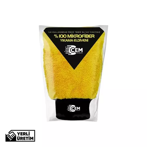 CAR CARE Mikrofiber Yıkama Ve Pasta Eldiveni