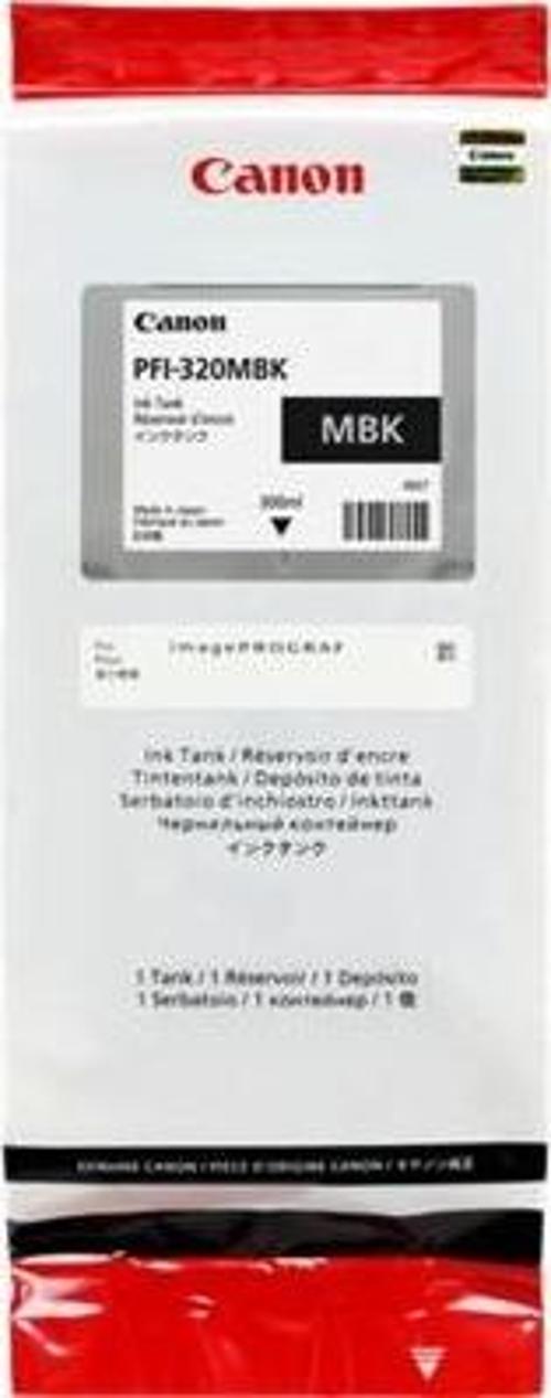 Pfi-320Mbk Matte Black Mat Siyah Plotter Kartuş Tm-200-300-305