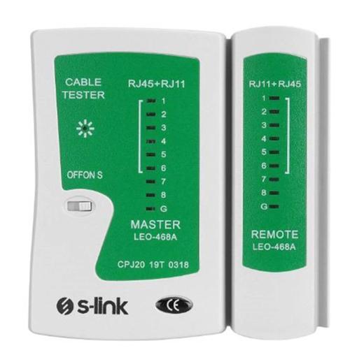 SL-468 RJ-45,RJ-11 Lüks Kablo Test