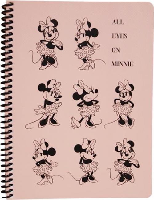 Disney All Eyes On Minnie Çizgili Defter 16,5x22,5 80 Yaprak