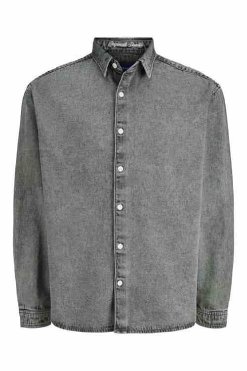 Jack Jones Norrebro Denim Loose Fit Erkek Jean Gömlek 12282775