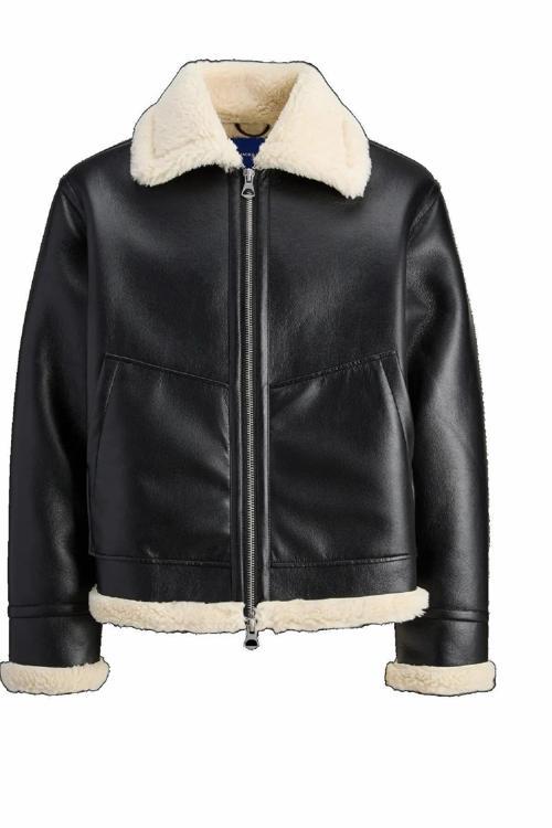 Jack Jones Lıverpool Avıator Suni Deri Erkek Ceket 12282948