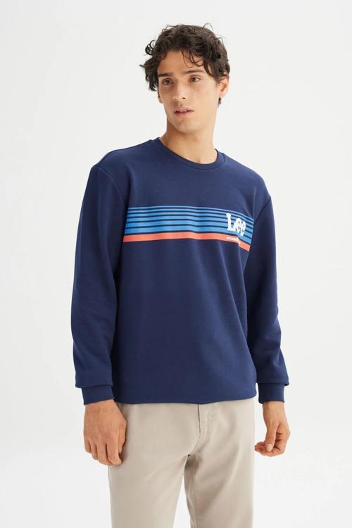 Erkek Baskılı Sweatshirt L2520099411