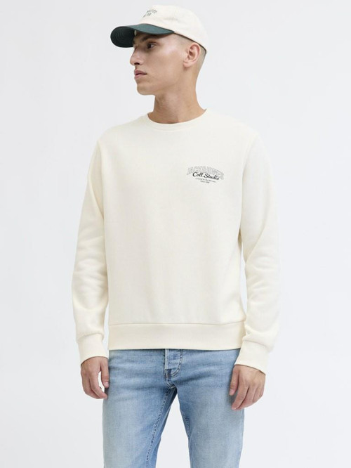 Jack Jones Makota Bisiklet Yala Regular Fit Erkek Sweat 12278601