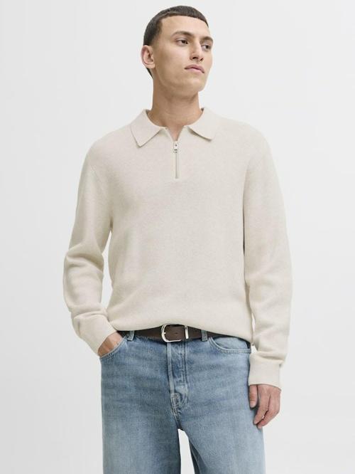 Jack Jones Blamılano Polo Yaka Relax Fit Erkek Kazak 12281743