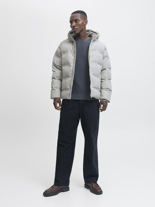 Jack Jones Soho Puffer Kapüşonlu Erkek Ceket 12278749