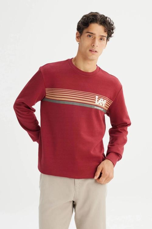 Erkek Baskılı Sweatshirt L2520099810