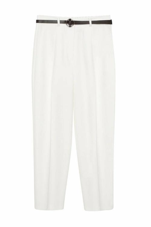 Kemerli Havuç Kadın Pantolon